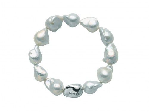 Bracciale Perle e Argento Nimei PBR1739-Z